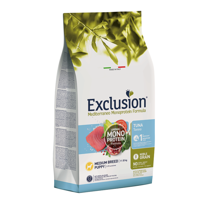 Exclusion Puppy Small Tuna корм для цуценят малих порід з тунцем. Вигідна ціна!