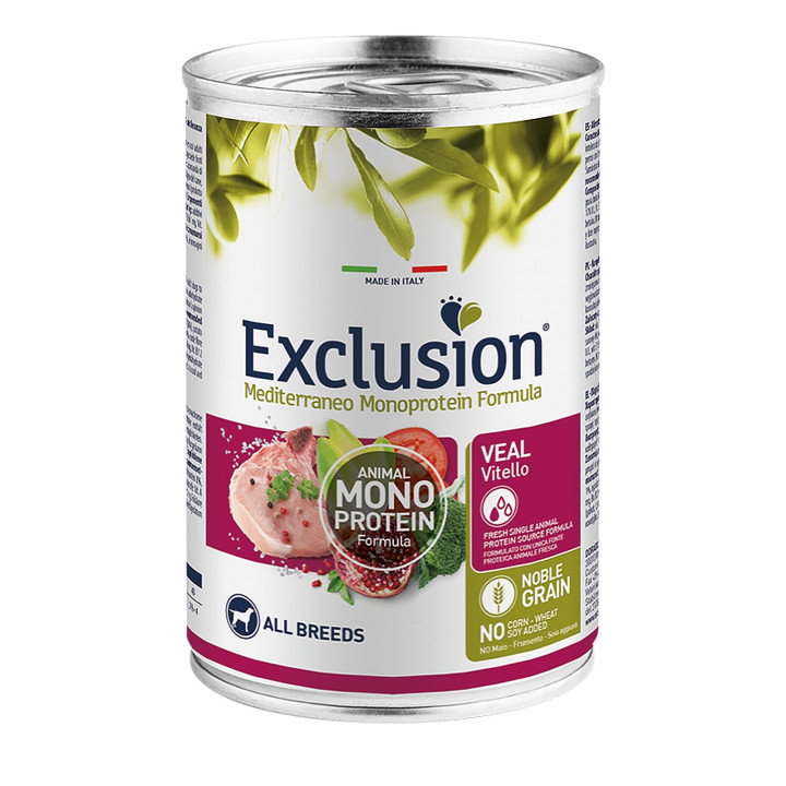 Exclusion Adult Veal вологий корм для собак з телятиною | Exclusion