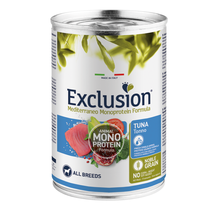 Корм Exclusion Noble Grain Adult з тунцем для собак | Монопротеїн